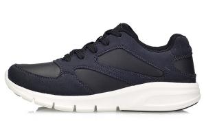 Кроссовки женские низкие черные/синие Lining