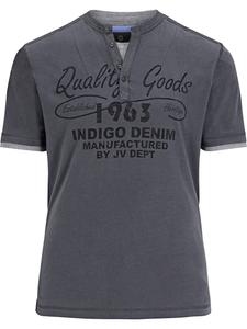 Футболка Jan Vanderstorm Nante, темно-серый