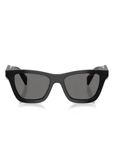 Солнцезащитные очки в квадратной оправе Prada, черный