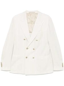 Eleventy пиджак в полоску, нейтральный