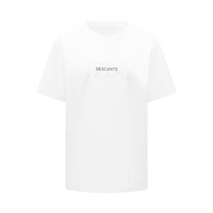 Футболка ESSENTIAL Series унисекс DESCENTE, ярко-белый