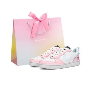 Детские скейтерские кроссовки Court Borough для младших школьников Nike, розовый/синий