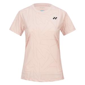 Футболка теннисная женская YONEX, 215364 Пудрово-розовый