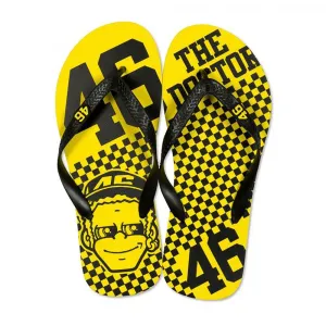 Шлепанцы VR46 46 The Doctor sandals, желтый/черный