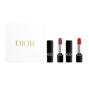 DIOR Lancôme Blue Gold Star Box помады Velour легко растушевываются, стойкие 3,5г*2 подарок для девушки
