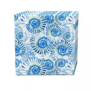 Набор салфеток, 100 % полиэстер, набор из 4 шт., 18x18 дюймов, прибрежные акварельные ракушки