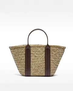 Сумка-шоппер на плечо с гладкой молнией Parfois, темно-коричневый