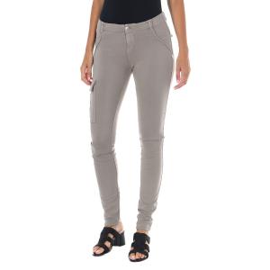 Длинные брюки из плюша на эластичной ткани 10dbf0549 j100 женщина Met, бежевый