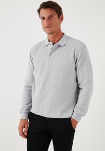 Топ с длинными рукавами REGULAR FIT Buratti, светло-серый