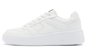 Кроссовки QIAODAN Skateboarding Shoes Women's Low-top White, белый
