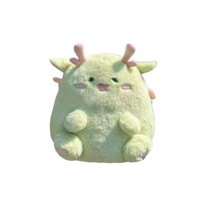 Плюшевая игрушка Chubby Dragon милые куклы 30см/40см/50см высота XIWANTONG, зеленый