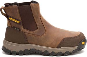 Мужские водонепроницаемые кроссовки CAT Threshold Rebound Chelsea с металлическим носком, Bison