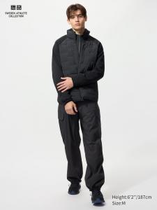 Мембранные брюки Blocktech Uniqlo, 09 black