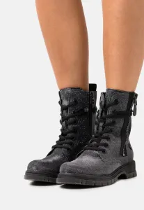 Классические ботильоны от guido maria kretschmer. Marco Tozzi, Black Metallic