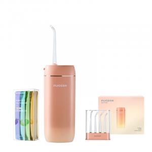 Портативный ирригатор для полости рта для домашней чистки зубов, очиститель зубов FP7800 FLYCO, Melon оранжевый