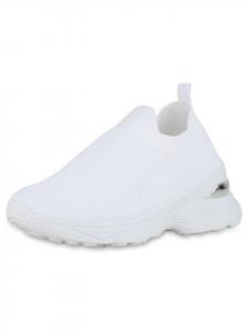 Кроссовки на шнуровке VAN HILL, белый