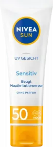 Солнцезащитный крем для чувствительной кожи SPF 50 50 мл. NIVEA