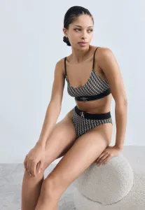 Трусы с высокой талией и графическим принтом Calvin Klein Underwear, Black