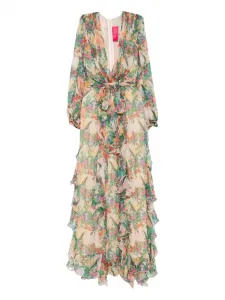 Платье Deniz Miau By Clara Rotescu, бежевый