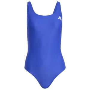 Женский купальник с V-образным вырезом сзади - swimsuit Adidas, синий