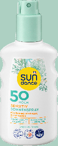Солнцезащитный спрей SUNDANCE Sonnenspray, sensitiv, LSF 50, 200 ml