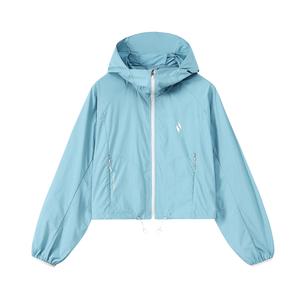 Skechers Дышащая одежда для защиты от солнца быстросохнущая унисекс серо-голубой, Gray Blue-02VX