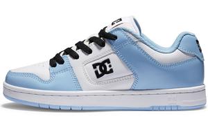 Кроссовки DC Shoes Skateboarding Shoes Women's Low-top White/blue, голубой