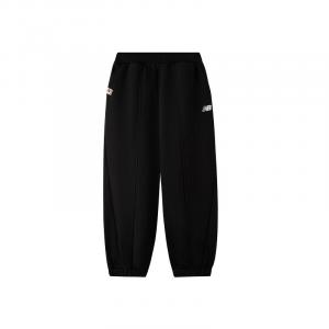 Детские вязаные спортивные штаны New Balance, черный