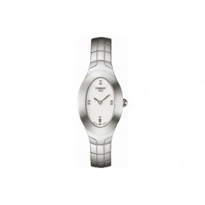 TISSOT Часы Quartz Movement Women's Watch Watch 38mm White Dial Stainless Steel Case Stainless Steel Watchband, White Dial