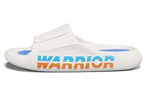 Warrior Quiet Массажные Слайдеры Тапочки Унисекс, Белый Синий