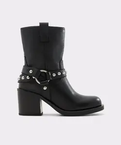 Женские ботинки с круглым носком Aldo, черный