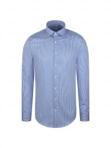 SEIDENSTICKER Деловая рубашка приталенного кроя Slim fit в светло-голубом цвете