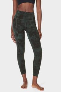 Супермягкие леггинсы для йоги Sweaty Betty, зеленый