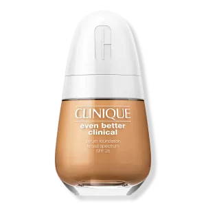 Тональный крем-сыворотка Even Better Clinical Serum Foundation с широким спектром защиты SPF 25 Clinique, WN 120 Pecan (deep, warm-neutral undertones)
