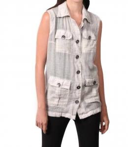 Жилет с карманом для груза Oil Wash Sand ANGEL