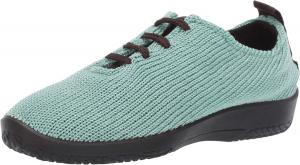 Женские туфли Arcopedico LS 1151 - шнуровка, поддержка и комфорт при ходьбе - посадка как носок - поддержка свода стопы и амортизация - съемные стельки - веганские - моющиеся - подходящие для путешествий, зеленый