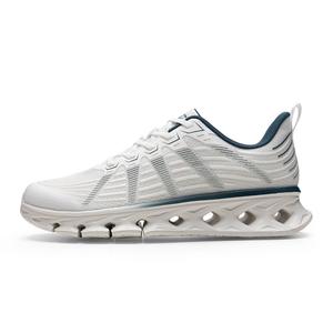 Aung San Амортизирующие, дышащие, увеличивающие рост низкие повседневные кроссовки мужские, прозрачные, белые, синие