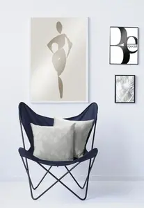 Чехол на подушку АПЭЛТ "5701", (1 шт.) APELT 49х49 см, серый