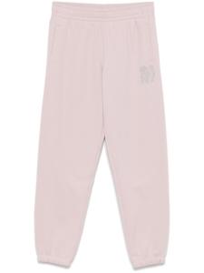 Брюки с логотипом из стразов DKNY, розовый