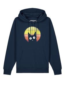 Толстовка Watapparel  Sunset Cat, темно-синий