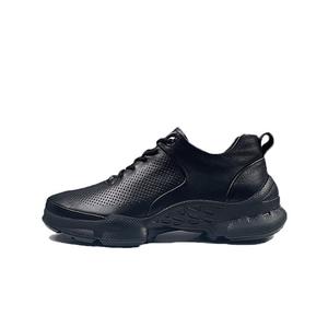 SENJIALUO Низкие повседневные туфли мужские черные