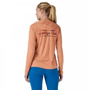 Женская толстовка Capilene Cool Daily с графическим принтом Patagonia, Unity Fitz/Terra Pink X-Dye