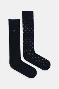 2 пары носков Emporio Armani Underwear, темно-синий