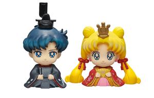 Usagi Tsukino Sailor Moon, Tuxedo Mask Scale Figures MegaHouse