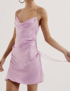 Мини-платье Kyra фиолетового цвета for Love & Lemons