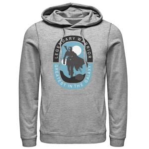 Мужской пуловер с капюшоном The Mandalorian Legendary Warrior Licensed Character