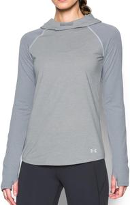 Толстовка Under Armour Women's Streaker, True Gray Heather/ Steel/ Reflective