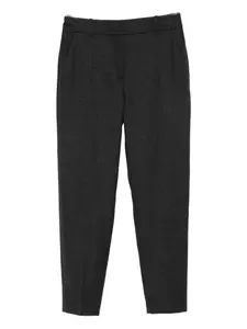 Брюки с металлическими шлевками Eleventy, серый