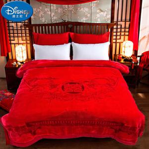 Disney Одеяло зимнее утепленное 200х230 см, вес 5 кг, цвет Guoxi Large Red, с вышивкой