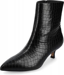 Ботинки Journee Collection womens Arely, Croco/Black